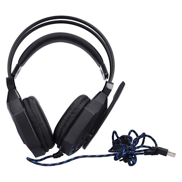Gaming Headset Belyst Gaming Headset med Støjreducerende Mikrofon til PS4