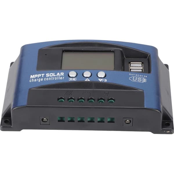 30A 12/24V MPPT Solar Charge Controller til solcellepaneler og LED-belysning