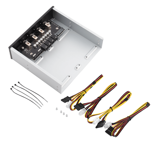 Power Strömbrytare Hårddiskväljare SATA Drive Switcher för stationär PC-dator