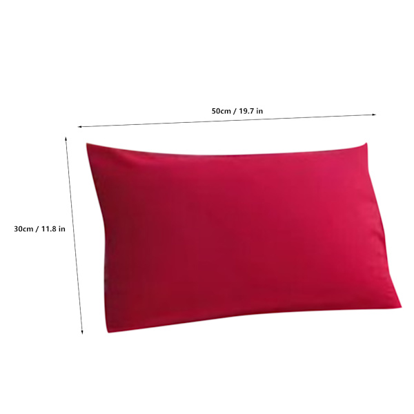 30x50 cm ren farge Komfortabel hudvennlig Putetrekk Putetrekk for sofa hjemmebruk