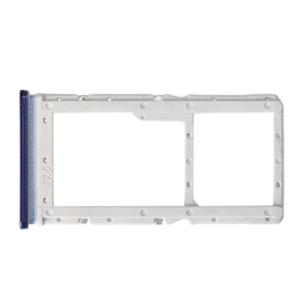 Simkortsbricka Set Plastborste Utmatningsstift Lagringskorthållare Smartphone Tillbehör för Redmi Note 8 Pro Blue
