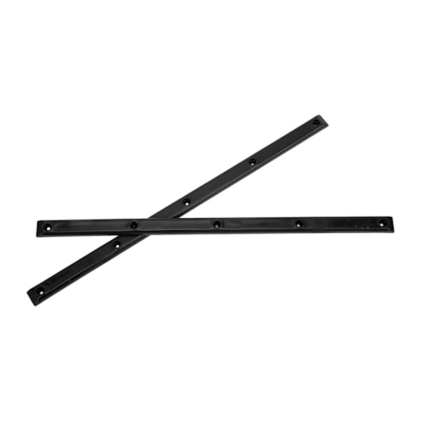 Rib Bones Rails - Kulutusta kestävät, kestävät, vakaat, joustavat, kiiltävät pitkälaudan Rails Ribs BonesBlack