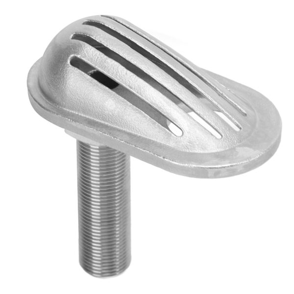 3/8in Indløbsfilter ThruHull Indløbsfilter Scoop Rustfrit Stål Korrosionsbestandighed til Både Yachter