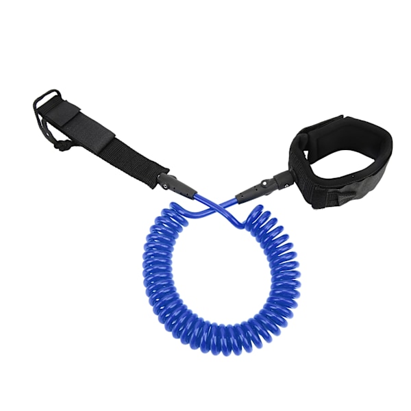 Surfebrett Leash 10in Justerbar Ankelstropp Design Sjøvann TPU Rustfritt Stål Maskinvare Padlebrett LeashBlå