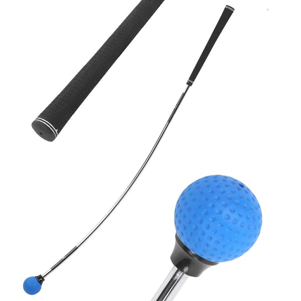 A363 Golf Curves Swing Practice Stick Gummitränare Sportträningsutrustning Blå