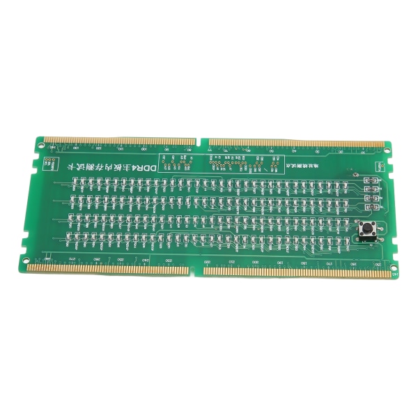 Computer Hukommelse Tester PCB Materiale Frem Reverse Tilgængelig Computer DDR4 Hukommelse Tester med LED til PC