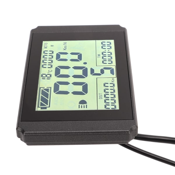Elektrisk cykel LCD-display udskiftning del modifikation LCD10H display panel SM stik til KT