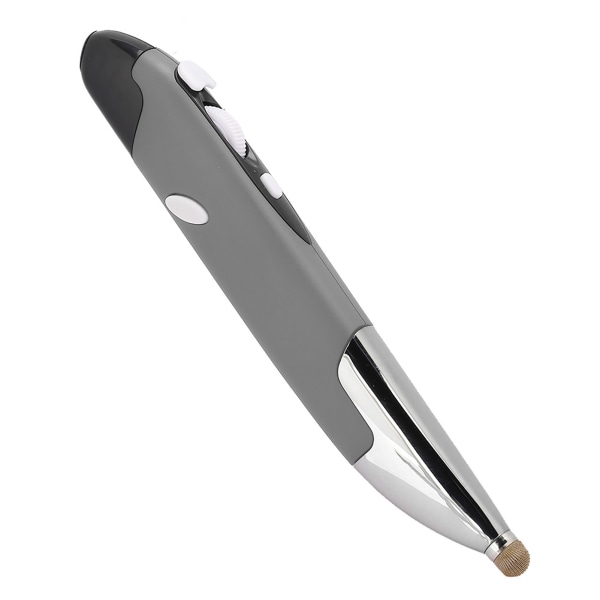 USB -dator Stylus PC-tillbehör Trådlös 2,4G-mus Pentyp Personlig Innovativ (Silvergrå PR-06)