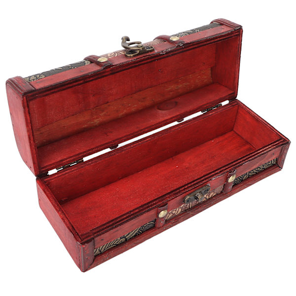 Træsmykker Opbevaringsboks Hjem Retro Udsøgt Hårnål Dokument Halskæde Armbånd Organizer Case