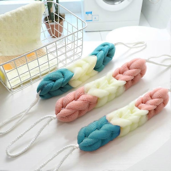 3 kpl Pehmeä Kuoriva Sieni Suihkusieni Mukava Hieno Verkkosieni Loofah Naisille ja Miehille