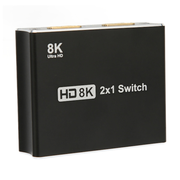 HD Multimedia Interface Switch Høj Hastighed 48Gbps 8K 60Hz 2 ind 1 ud Switch til HDTV Projektor Computer