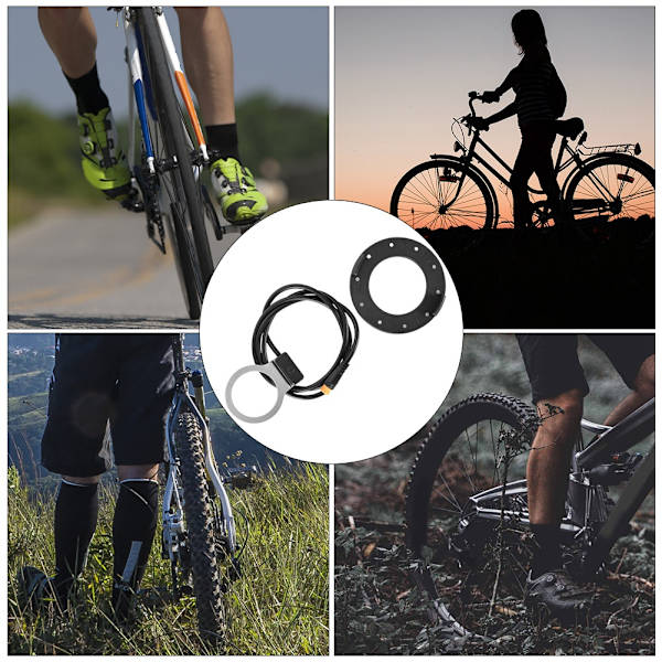 Elcykel Vattentät anslutning Tio Magnetic Point Power Sensor Cykelmodifierat tillbehör