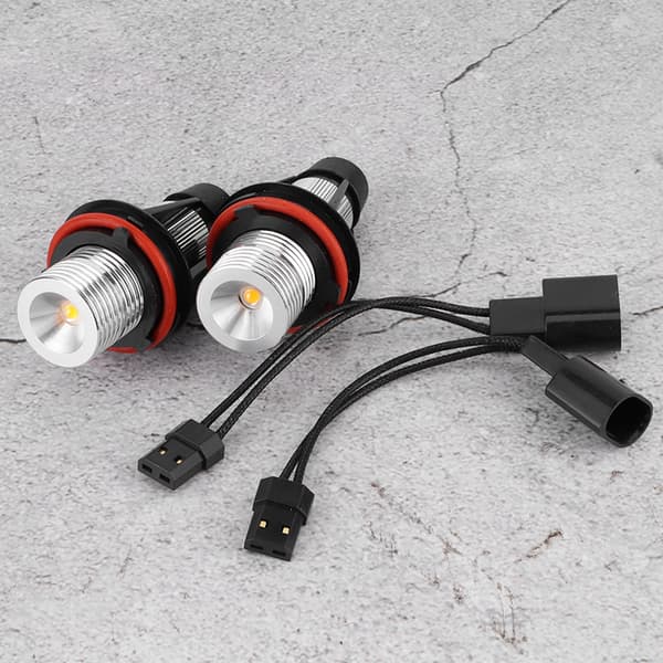 2 st 6000K 720lm LED-lampor för bilens "Angel Eyes" Halo-ringar Passar E39 E53 E60 E63 E64