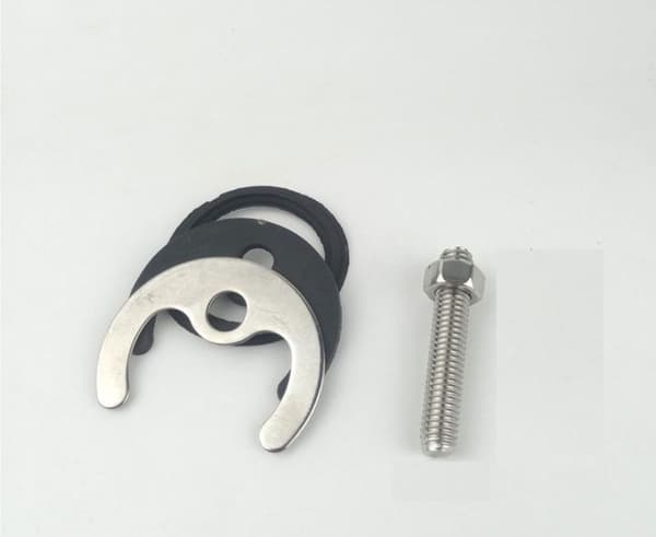 (un)System Replacement Kit for Monobloc Mixer and Sink, Steel