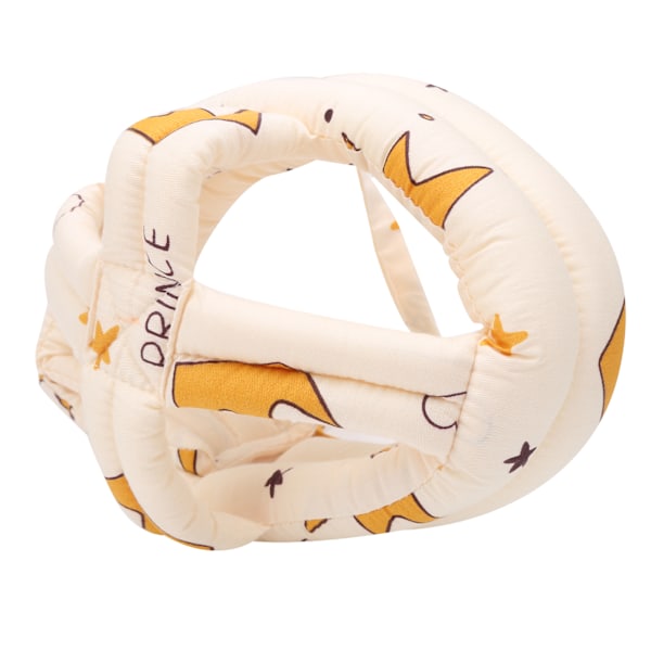 Baby Cloth Protective Cap Comfortable AntiCollision Toddler Learn to Walk Head Protection(Light Salmon Color )