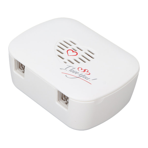 Väggmonterad tandborste rengörare USB laddning UV tandborste rengöringsställ hållare låda för badrum