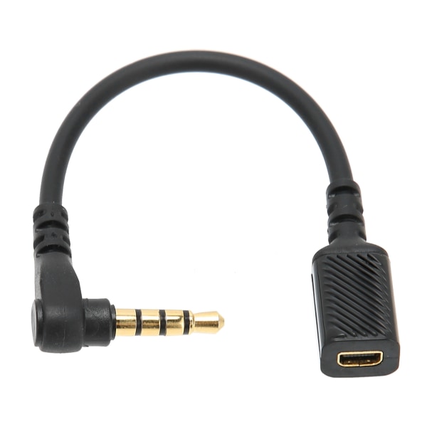 12 cm/4,7 tommer lydkabeladapter til hovedtelefoner God ledningsevne til Steelseries Arctis 3/5/7