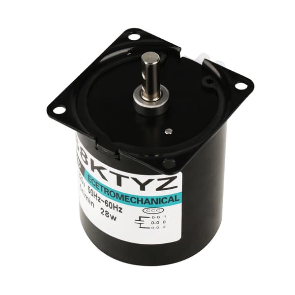 AC220V 28W Miniature Permanent Magnet Synkronmotor CW/CCW (5rpm)