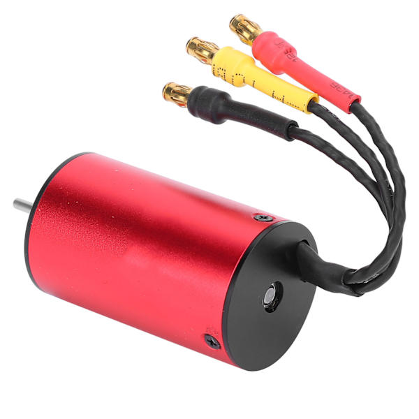 HH2440 4000kv Harjaton moottori Kevyt 1/18 RC Harjaton auto/laiva Punainen metalli