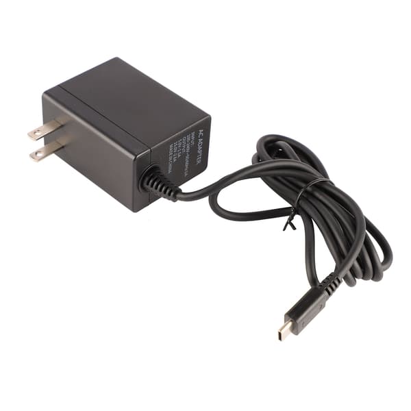 Konsollstrømlader støtter TV-modus sikker spillkonsolladeradapter for Switch US-plugg 100-240V