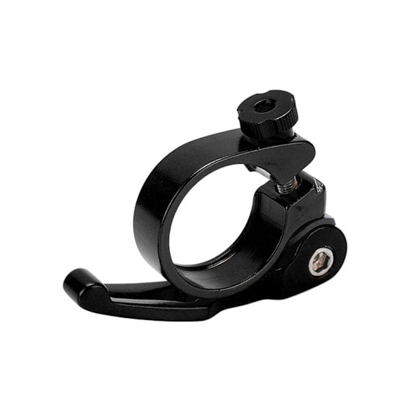 VIARON Snabbkoppling Sadelstolpe Klämma Aluminiumlegering 34.9MM Sadelklämma för MTB Cykel Landsvägscykel Casual CykelSvart