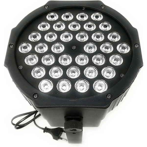 36W RGB frontlykt med lydsensor, farget lys