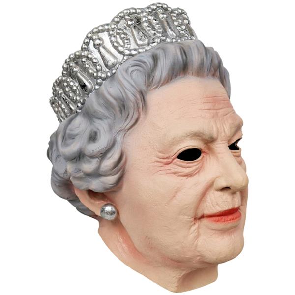 Kuningatar Elisabet II Figuurihartsipatsas Latex Cosplay Cover Keräilyfiguuri Auton Työpöytä Toimistoikkuna Lelu