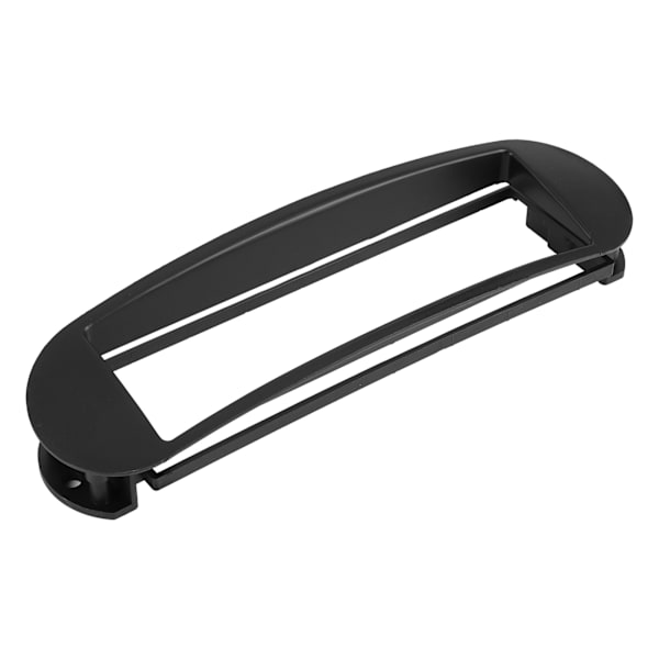 1Din Center Control Audio Fascia CD MP3 DVD Panel Stereo Player Frame Bilinredning Trim Svart