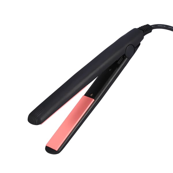 Mini bærbar elektronisk rettetang for hårstyling 110-240V (US-plugg)