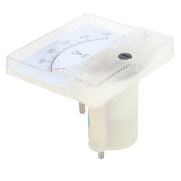 DC Pekare Voltmeter Hög Noggrannhet för Spänningsmätningsutrustning 85C1 DC 0~500V