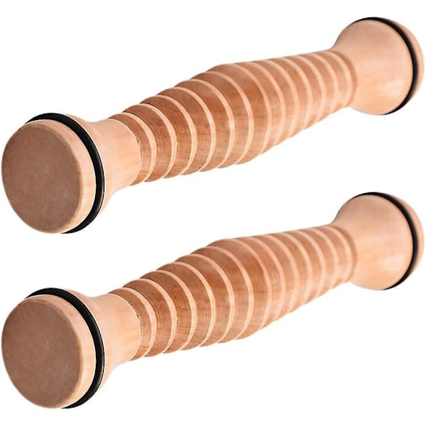 Træfodrulle Massager Sæt til Plantar Fasciitis Trigger Point Relief Akupressur Refleksologi Værktøj