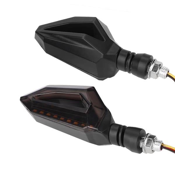 2 stk. LED-blinklys for motorsykkel, passer til Honda