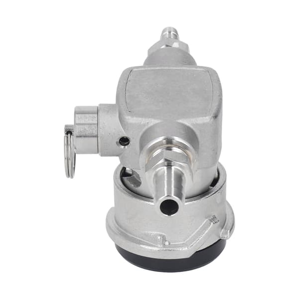 S System Keg Coupler Rostfritt Stål S Typ Öldispenser Keg Coupler med Säkerhetsövertrycksventil för Hembryggning