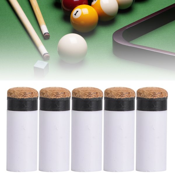 10 kpl Snooker-biljardikepin kärki biljardi keppi korvaavat osat korjaustyökalu tarvikkeet 12mm