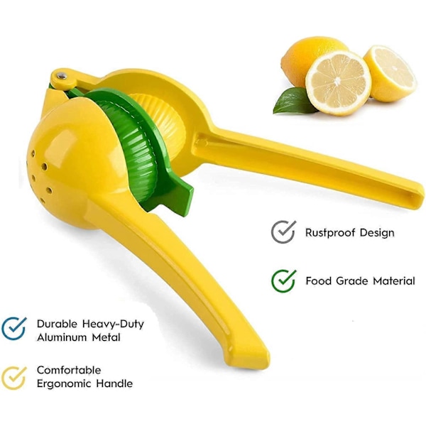 2-i-1 manuel juicer til citron, appelsin, citrus
