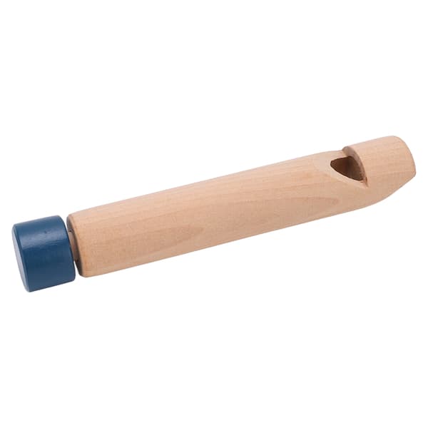Tre Slide Whistle Push Pull Stemmeskifte Fløyte Pedagogisk Instrument Leke for Barn Blått Håndtak