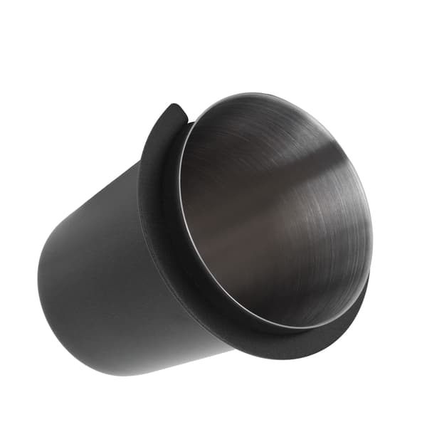 58mm Kaffedosering Kopp Rustfritt Stål Kaffemaskin Håndtak Doseringsverktøy Tilbehør Svart