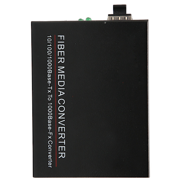 Fiber Transceiver TBC‑MC3600E‑SFP Full Duplex Half Duplex Gigabit Fiber Optic Router med plugg for strømforsyning 100‑240VUS plugg