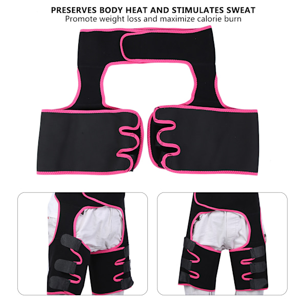 Justerbart hofteløftebælte Sports Body Shaper Fitness Slankende linning (høj talje)