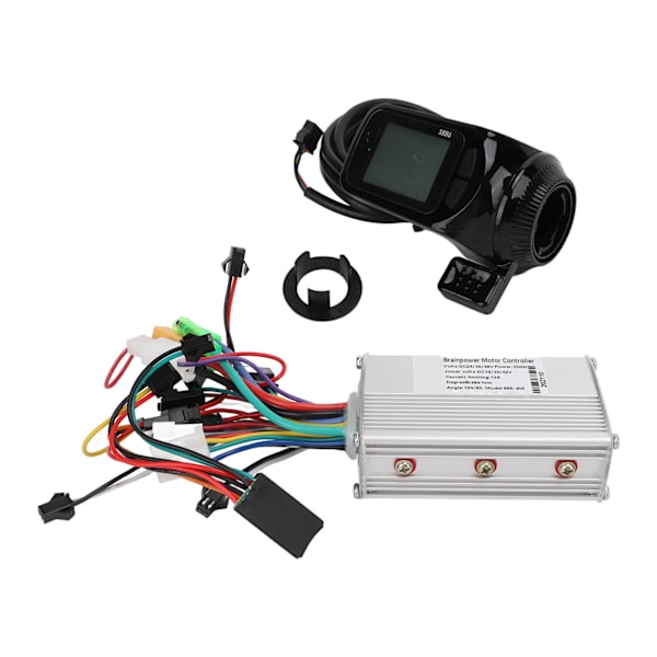 24V/36V/48V 350W harjaton moottorin ohjain LCD-näytöllä sähköpyörälle ja skootterille