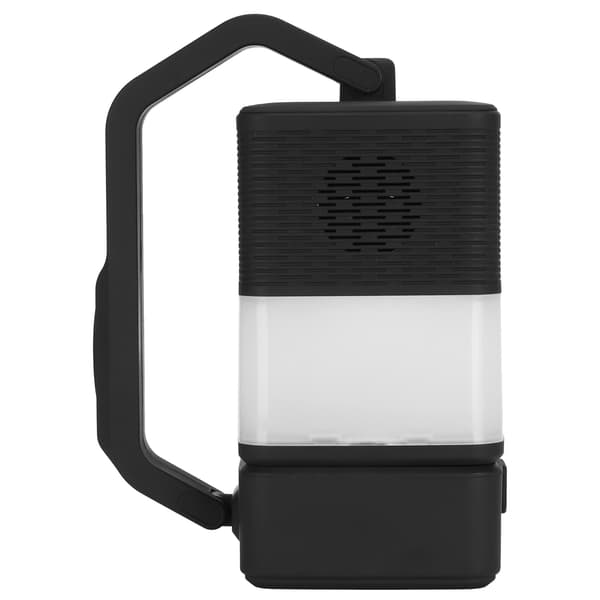 Bærbar Bluetooth-højttaler, bordlampe, multifunktionel natlampe, bordlys til udendørs, sort