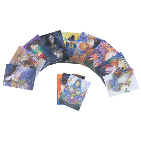 Scared Earth belagte papir-tarotkort spådomskort interaksjonsbrettspillkort