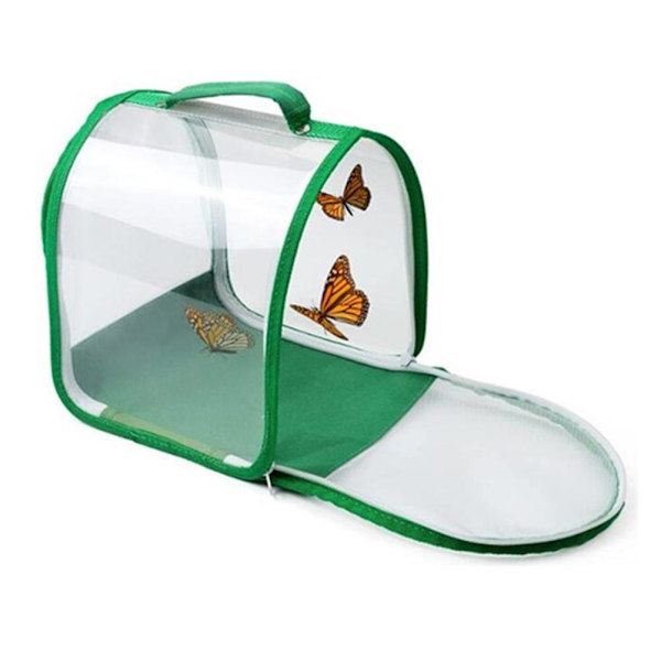 Insekt og sommerfugl habitat bur larve kabinet sammenklappelig terrarium mesh insekt bur
