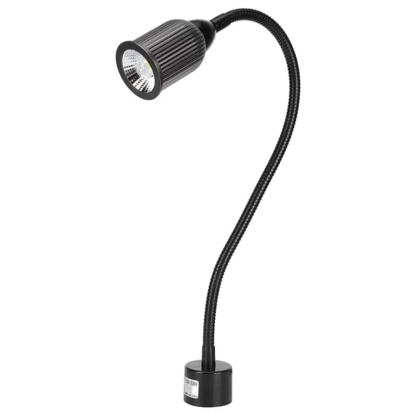 LED arbeidslys 10W LED justerbart halsvedlikeholdslys med magnetisk base for symaskin EU-plugg 110-220V