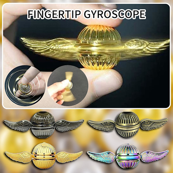 Fidget Spinner Leksak - Stressreducering & Fokusförstärkare för Vuxna och Barn