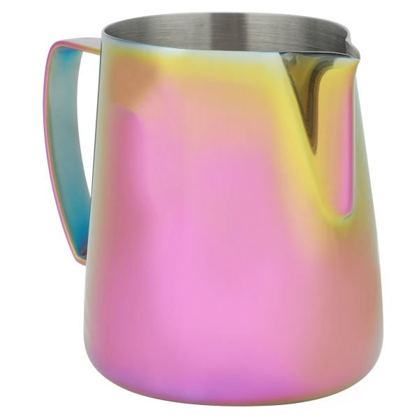 Tykke 304 rustfritt stål kaffeskummende kannekopp Skummekanne Kaffe Latte Art-tilbehør400 ml