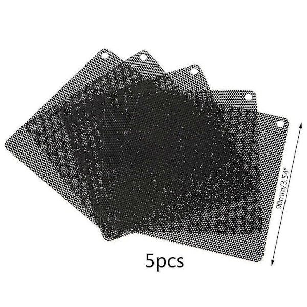 90x90mm Dammfilter För Datorfläkt, PC Fläkt Dammfilter PC Kylare Filter