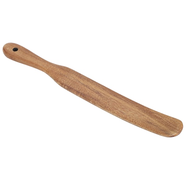 Teak Spatel Husholdningstræ Stegespade Hjem Køkken Madlavning Redskaber 28x3cm