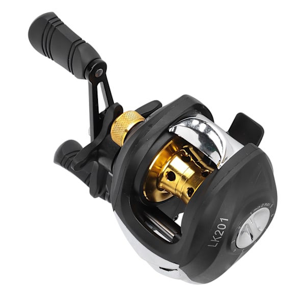 Baitcasting-kela 8 kg:n maksimijarruvoimalla, 17+1 kuulalaakerilla, välityssuhde 7,2:1, nopea kalastus kela (oikeakätinen)