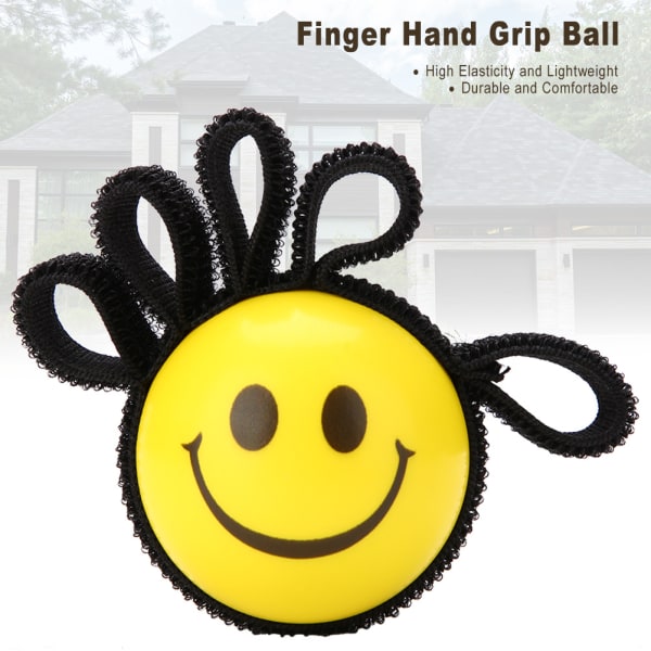 Finger Grip Power Träningsboll Fitness Rehabilitering Fitness Träning Gripboll